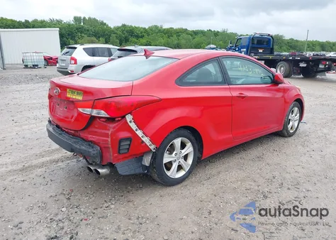2013 Hyundai Elantra Gs z USA, uszkodzony, nr VIN KMHDH6AE6DU007746